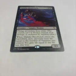 MTG Malakir Bloodwitch NM Commander 2017 116/309 Black Vampire Shaman Creature - Image 2
