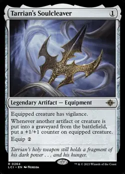 Tarrian's Soulcleaver - Foil LCI NM MTG - Image 1