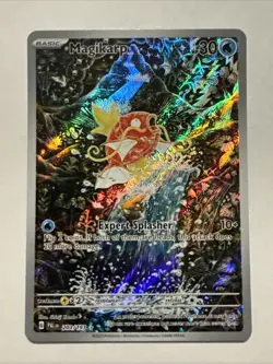 MAGIKARP 203 ILLUSTRATION RARE PALDEA EVOLVED POKEMON Shinji Kanda ENGLISH - Image 2