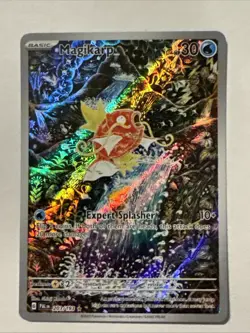MAGIKARP 203 ILLUSTRATION RARE PALDEA EVOLVED POKEMON Shinji Kanda ENGLISH - Image 3