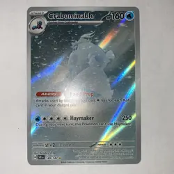 Crabominable 149/142 Holo Shiny Pokemon Shiny TCG Card Stellar Crown - Image 1