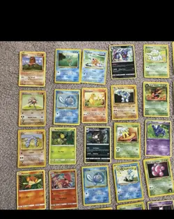 Lot of 110 pokemon cards - Image 1