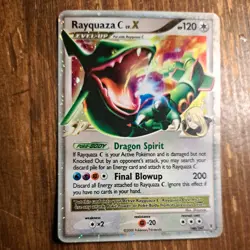 Pokemon Rayquaza C Lv. X 146/147 Supreme Victors Holo Rare Card - Image 1