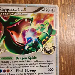 Pokemon Rayquaza C Lv. X 146/147 Supreme Victors Holo Rare Card - Image 5