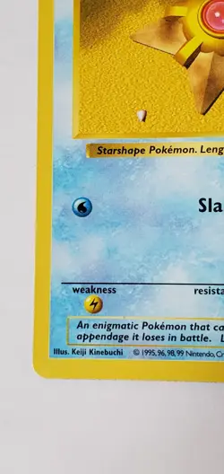 SHADOWLESS BASE SET STARYU 65/102 Original Vintage Pokemon Card Game Rare 1999 - Image 5