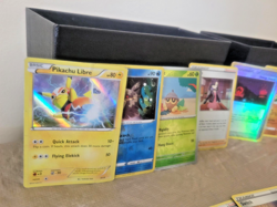 Pokemon 50 Card Lot - Vintage, Rares, E-Reader, Holos (Damaged) Pikachu Libre - Image 3