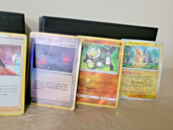 Pokemon 50 Card Lot - Vintage, Rares, E-Reader, Holos (Damaged) Pikachu Libre - Image 4