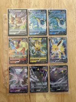Pokemon Cards Vintage & Modern Lot of 61 Eeveelutions Holo Rare English Japanese - Image 2