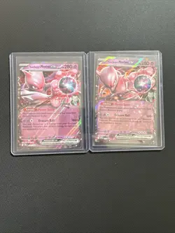 Pokemon TCG. Team Rockets Mewtwo EX (Near Mint). Mewtwo EX 216 Promo & 81/182 - Image 1