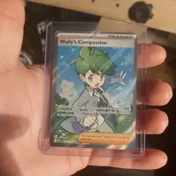 Wally's Compassion 176/132 Full Art Ultra Rare - Pokemon TCG: Mega Evolution NM - Image 1