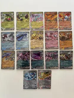 Pokemon Destined Rivals ex Double Rare ⭐⭐ All 17 Complete Set - Image 1