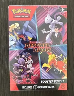 Pokemon Scarlet & Violet Destined Rivals Booster Bundle Box Sealed - Image 1
