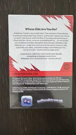 Pokemon Scarlet & Violet Destined Rivals Booster Bundle Box Sealed - Image 3