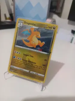 Pokemon TCG Dragonite 131/195 EB Stamp Silver Tempest 2022 Mint Condition - Image 3