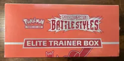 LOT OF THREE (3) SEALED Pokemon Sword & Shield Battle Styles Elite Trainer Boxes - Image 4