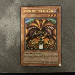 Yu-Gi-Oh! Exodia The Forbidden One LOB-124 Ultra Rare Unlimited - MP - Image 1