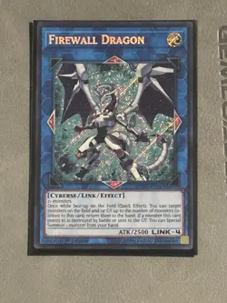 Yu-Gi-Oh! Firewall Dragon COTD-EN043 1st Edition Secret Rare NM a1/ - Image 1