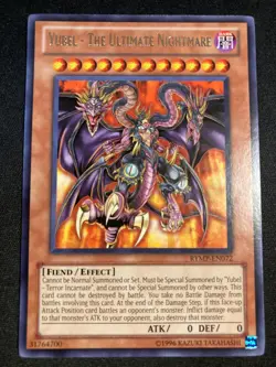 Yubel - The Ultimate Nightmare RYMP-EN072 - Rare - Unlimited Edition - NM - Image 1