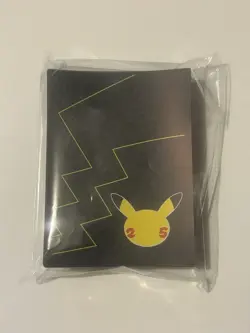 Celebrations 25th Anniversary ETB Card Sleeves, 65 Count Sealed - Image 1