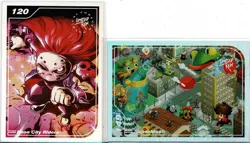 Neon City & SuperMash #120 #149 Limited Run Trading Card Silver New No Tears - Image 1