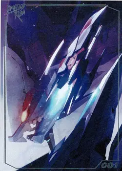 Dariusburst CS Limited Run Games Silver Trading Card #001 New No Creases - Image 1