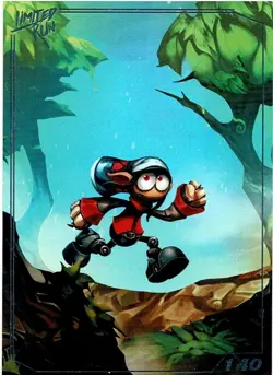 Mecho Tales Limited Run Games Silver Trading Card #140 New No Creases or Tears - Image 1