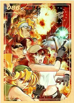 Metal Slug XX #086 Limited Run Games Gold Trading Card New No Creases or Tears - Image 1
