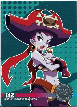 Shantae and the Seven Sirens #142 Silver Limited Run Card New No Crease or Tears - Image 1