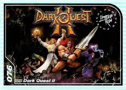 Dark Quest II #076 Silver Limited Run Games Forever Physical Trading Card New - Image 1