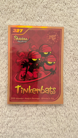 Shantae Risky's Revenge Limited Run Gold Trading Card #327 No Creases New Mint - Image 2