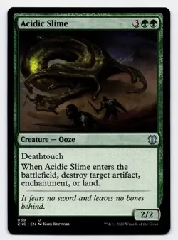 Acidic Slime [059] ZNC Uncommon Non-Foil [MTG Card English] - Image 1