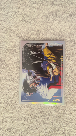 Samurai Shodown V Special #001 Silver Limited Run Trading Card New Mint - Image 2