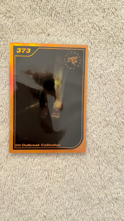 Outbreak Collection Limited Run Games Gold Trading Card #373 New No Creases Mint - Image 2