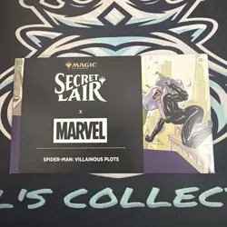 MTG Secret Lair x Marvel's Spider-Man: Villainous Plots - Non Foil - Sealed - Image 1