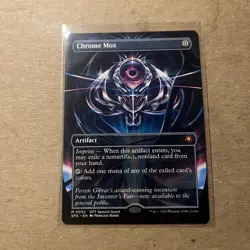 Mtg Chrome Mox (Borderless) Aetherdrift - Image 1