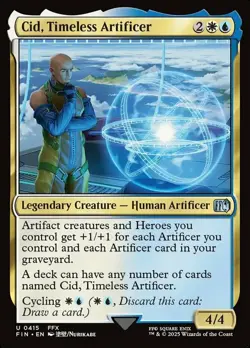 Mint/Near-Mint, English - 1 x MTG Cid, Timeless Artificer (0415) Final Fantasy - Image 1
