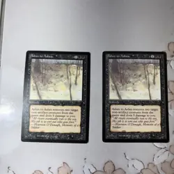 Ashes to Ashes The Dark Regular Common Magic The Gathering 1994 MTG - Image 1