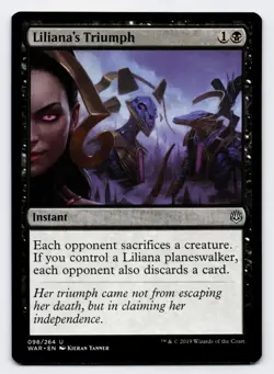 Liliana's Triumph [098/264] WAR Uncommon Non-Foil [MTG Card English] - Image 1