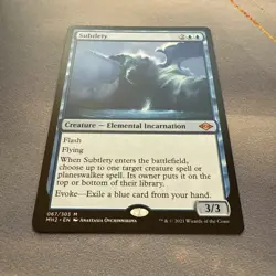 Subtlety MINT 067/303 Modern Horizons 2 MH2 MTG Regular Mythic Unplayed M/NM New - Image 2