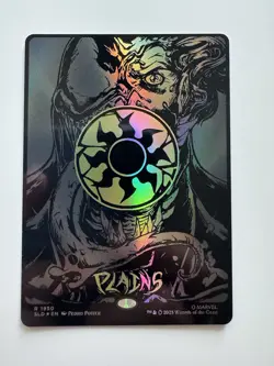 🌟 Plains SpiderMan 🕸 RAISED FOIL Secret Lair Venom Symbiote Lands MTG 🌟 - Image 1