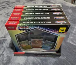 Pokemon TCG: Prismatic Evolutions - Poster Collection Brand New Sealed Lot Of 5 - Image 1