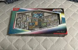 Pokemon Prismatic Evolution Lucario Ex Tyranitar Ex Premium Collection New - Image 1