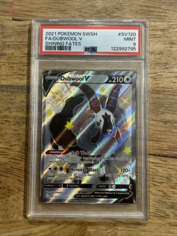 GRADED PSA 9 2021 Pokemon SWSH FA/Dubwool V Shining Fates #SV120 - Image 1