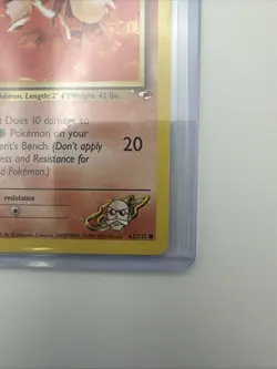 Pokemon Gym Heroes Blaine's Growlithe 1st Edition 62/132 - Image 5