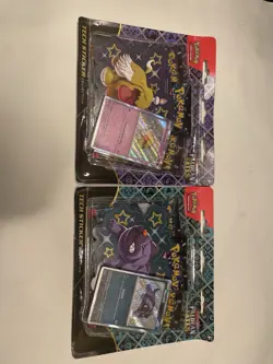 Pokemon Paldean Fates Tech Sticker Collection 3 Booster Pack Blister Lot Of 2 - Image 1