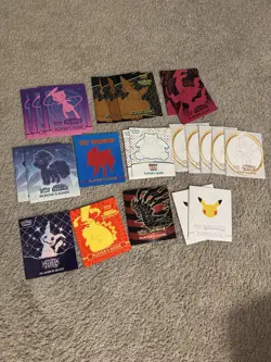 Pokemon ETB Booklet Lot - Image 1