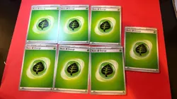 Grass Energy Pokemon Card, Scarlet & Violet Set 001 X7 - Image 1
