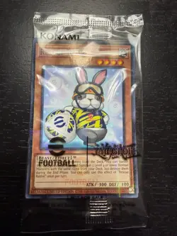 Yugioh Rescue Rabbit & Neymar Jr 2025 eFootball Promo Set EFC1-EN001 Soccer - Image 1