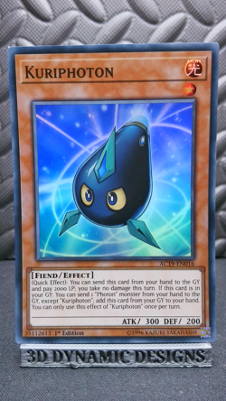 | Yugioh Kuriphoton AC19-EN016 1st Super Rare Advent Calendar 2019 NM- 🔥 | - Image 1
