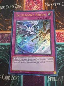 Yugioh Ice Dragon's Prison MAMA-EN101 Ultra Rare 1st Edition Near Mint - Image 1